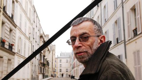 PARIS, FRANCE - NOVEMBER 16. Russian writer Lev Rubinstein poses during a portrait session held on November 16, 2004 in Paris France. (Photo by Ulf Andersen/Getty Images)