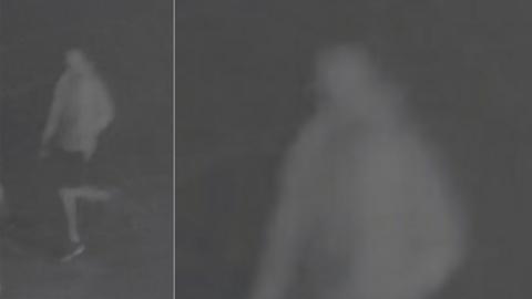 The blurry image circulated by South Wales Police