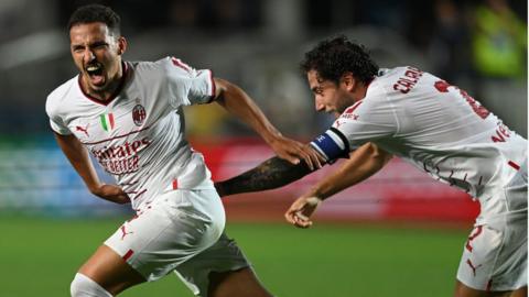 Ismael Bennacer scores for AC Milan