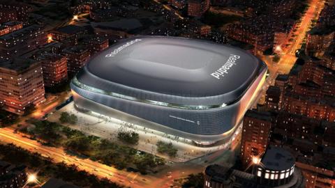 How the Bernabeu will look