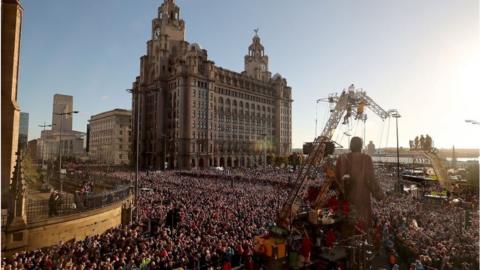 Giants in Liverpool