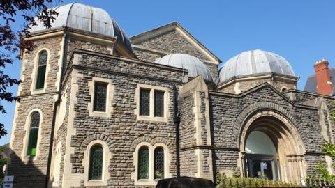 former synagogue on Cathedral Road, Cardiff