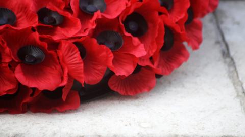 Poppy wreath