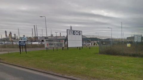 The Ineos factory at Seal Sands