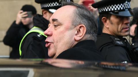 Alex Salmond leaves court