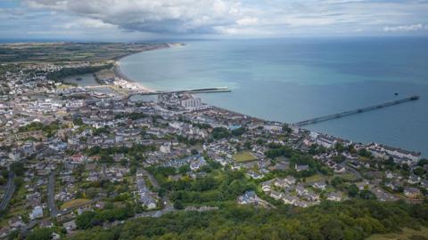 Birds eye view of Ramsey