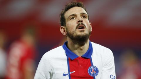 Paris St-Germain's Alessandro Florenzi