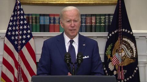 US President Joe Biden