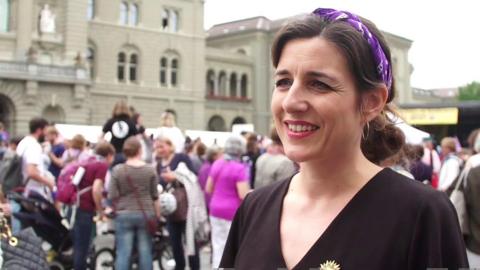 Socialist MP Flavia Wasserfallen tells Imogen Foulkes why women have taken to the streets