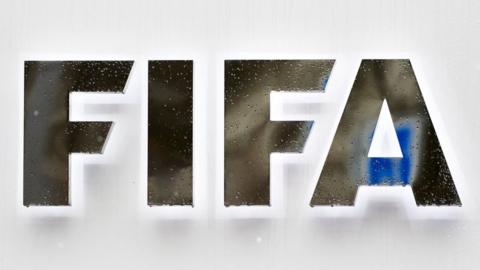 The International Federation of Football Association (FIFA) logo