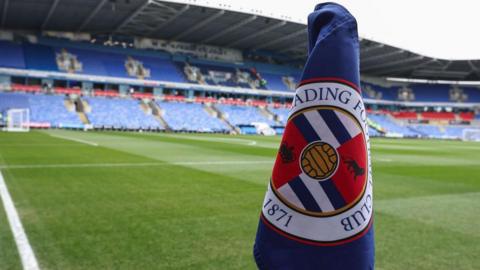 Picture of a corner flag at Reading's stadium