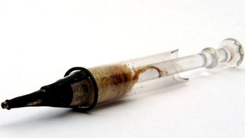 Original syringe created by Alexander Wood