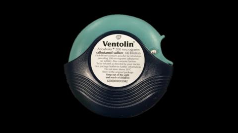 Ventolin Accuhaler, an asthma inhaler