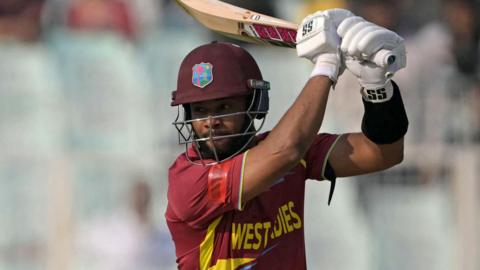 West Indies' Shai Hope