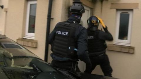 A police raid