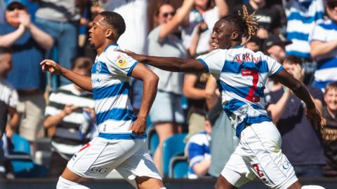 Chris Willock celebrates