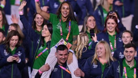 Northern Ireland at the opening ceremony