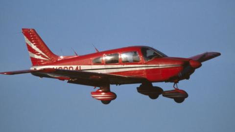 File photo of a Piper PA-28 Cherokee aircraft