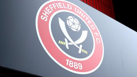 General shot of Sheffield United badge at Bramall Lane