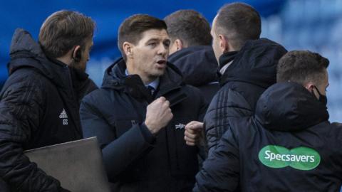 Rangers manager Steven Gerrard