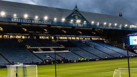 A general view of Sheffield Wednesday's Hillsborough stadium