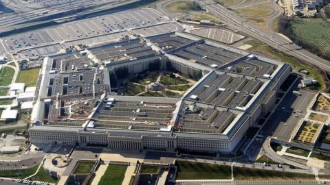 The Pentagon building in Washington DC