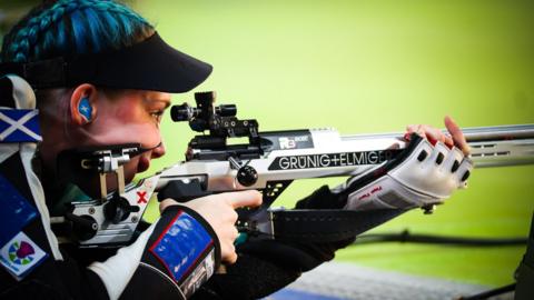 World shooting champion Seonaid McIntosh