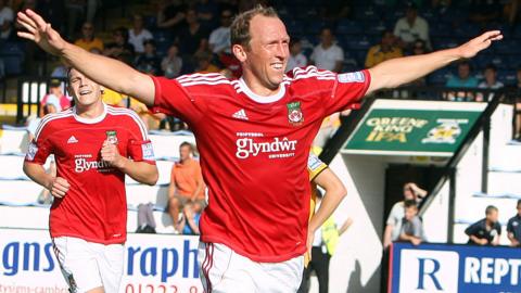 Former Wrexham player-manager Andy Morrell is part of their squad for The Soccer Tournament