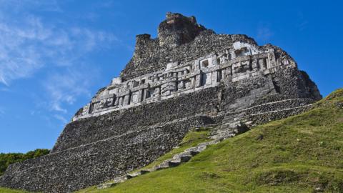 Xunantunich ancient Mayan archaeological site, Belize