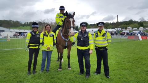 Mounted special constabulary