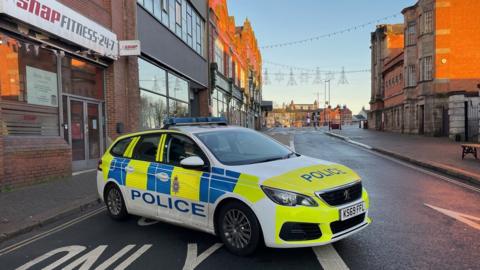 Police in Market Place