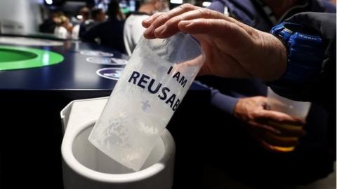 Reusable cup at Spurs v Chelsea