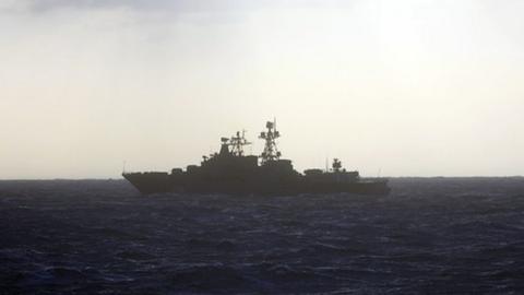 Russian destroyer Vice Admiral Kulakov