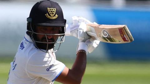 Cheteshwar Pujara bats for Sussex