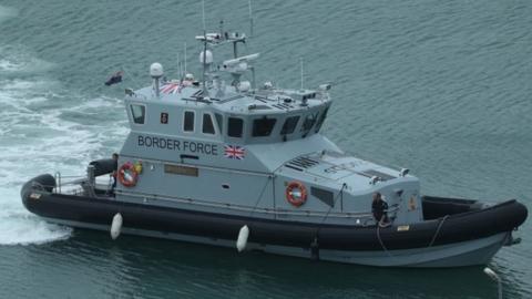 Border Force patrol boat