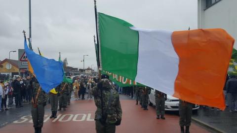 PARADE TAKES PLACE Londonderry