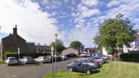 Car park on Holme Terrace, Haltwhistle