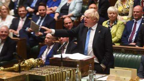 Boris Johnson at PMQs