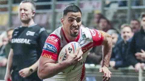 Catalans Dragons' Fouad Yaha