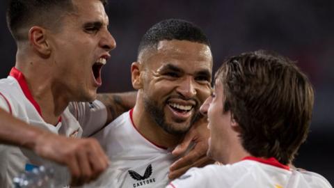 Sevilla celebrate