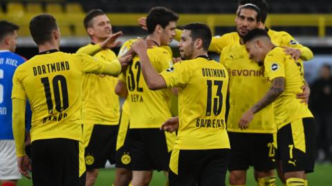 Borussia Dortmund celebrate