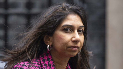 鶹Լ Secretary Suella Braverman leaves 10 Downing Street after attending the Weekly Cabinet Meeting on 20 June, 2023