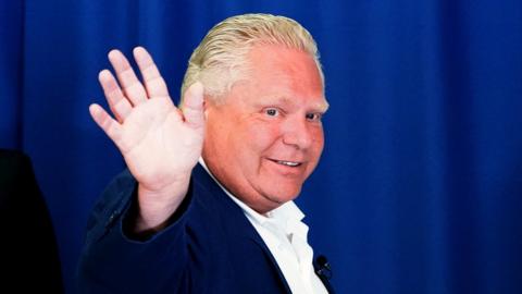 Progressive Conservative Party leader Doug Ford