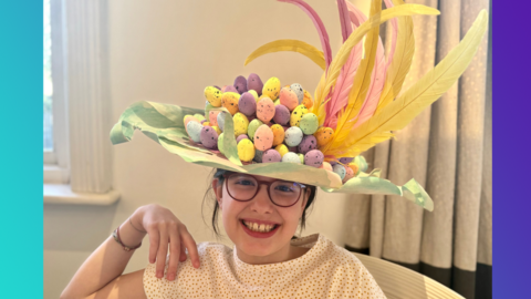 An Easter bonnet picture