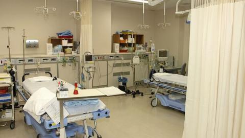 File photo of hospital room