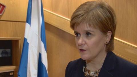 Scotland's First Minister Nicola Sturgeon says Theresa May's defeat is of 'historic proportions'.