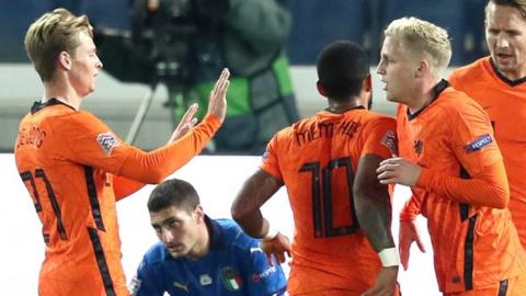 Netherlands celebrate