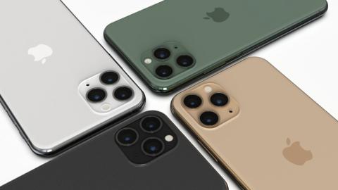 Four Apple iPhones