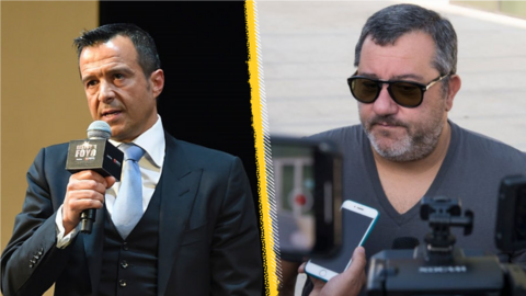 Jorge Mendes and Mino Raiola