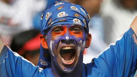 A Mumbai Indians fan